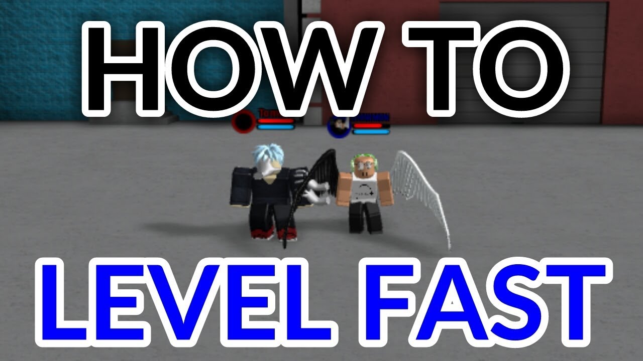 How To Level Fast Boku No Roblox Remastered Roblox Youtube