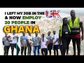 Why I left an Insurance Analyst JOB in the UK to set up a CLEANING company in GHANA....