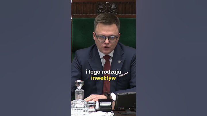 Nie ma i nie będzie mojej zgody na takie zachowania w Sejmie!