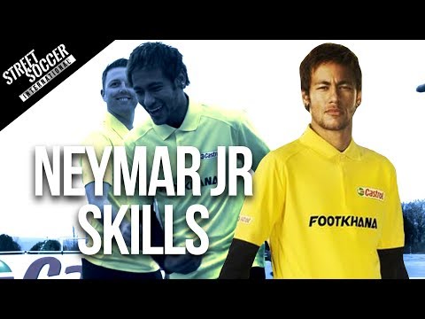 Neymar skills 2014 – Learn Football/soccer skills with Neymar & Cafu