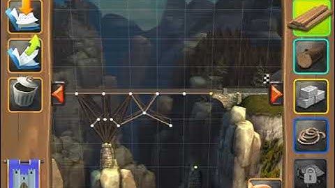 Bridge Constructor Medieval FULL WALKTHROUGH with all Golden Crowns Collected LEVEL IV - 11