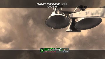 MW3 - Throwing Knife Across the Map (KillCam)