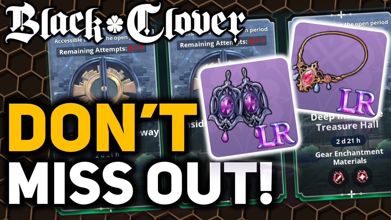 Challenge Stage With Accessories Is Here! (Black Clover M) - YouTube