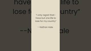 Nathan Hale was only 21 #americanheroes #bettereveryday