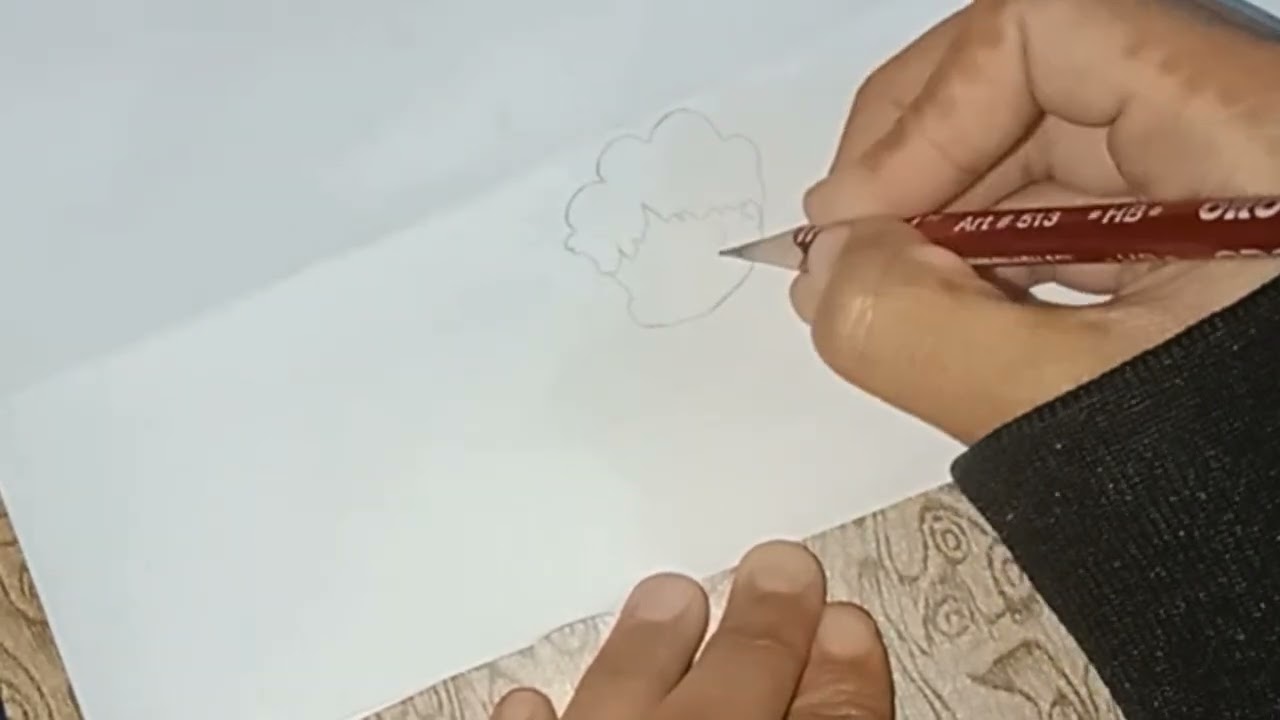 Cute little anime face | east way | Dreamy doodles 