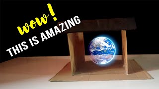 How to make 3d Hologram Box Screen | 3d Hologram Transparent Projector