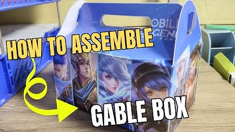 How to Assemble a Gable box DIY with Loklik icraft