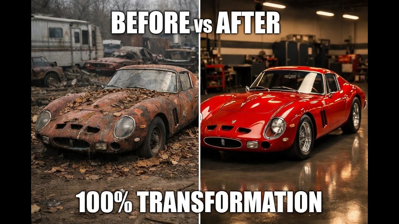 I Restored an Abandoned Ferrari 250 GTO 1962 | Satisfying ASM