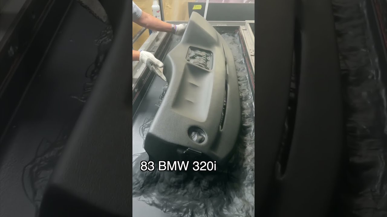 Restoring An 83 BMW 320i Dash Vacuum Forming In Action 