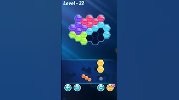 Block Hexa Puzzle Advanced Level 22 Walkthrough