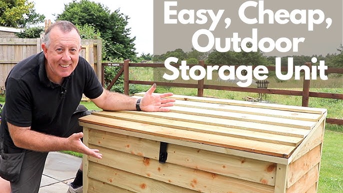 DIY Outdoor Storage Shed