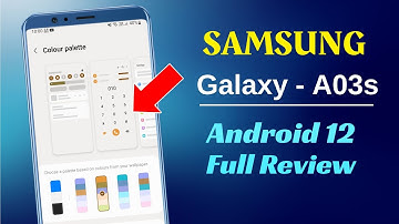 Samsung Galaxy A03s After OneUi 4.1 Android 12 Full Review New Features