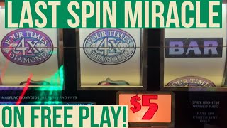 New Series Starts Off With My Biggest Win Yet On 4X Diamonds & A Last Spin Miracle To Boot!