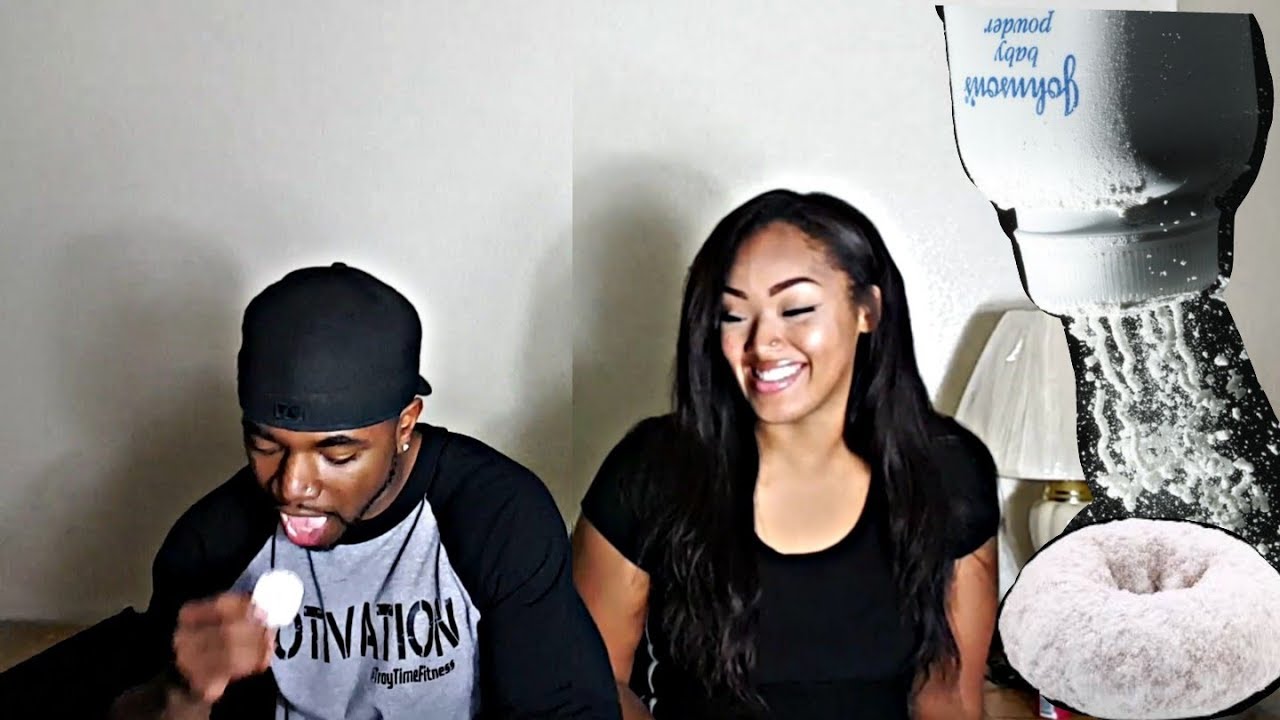 BABY POWDER DONUT PRANK