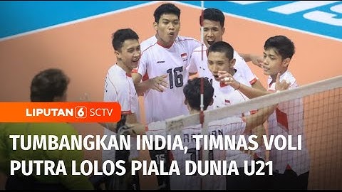 Sikat India, Timnas Voli Indonesia Lolos Piala Dunia U21 2025 | Liputan 6