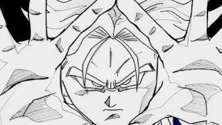 No.412 HOW TO DRAW FUTURE TRUNKS BURNING ATTACK バーニングアタック トランクス