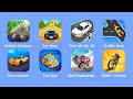 Vehicle Masters, Car Race, Pick Me Up 3D, Traffic Run!, Race Master, Taxi Run, Stunt Truck Jumping,