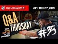 Q&A Thursday #35: Answering Auto Detailing Questions LIVE! | September 5th, 2019