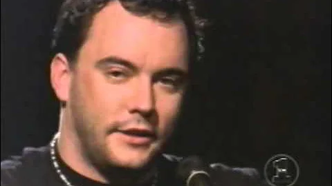 Storytellers Dave Matthews Bartender