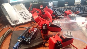 Arduino mega shield  hexapod servo test