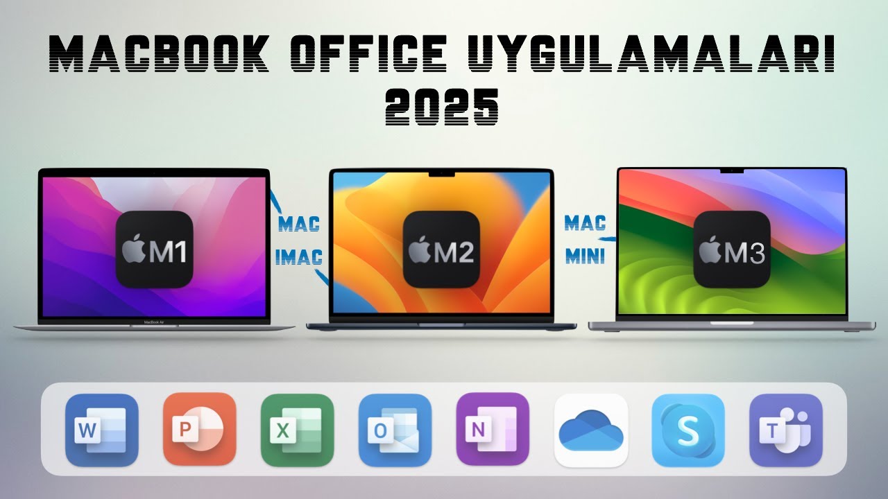 Macbook Office Programları Yükleme Ücretsiz 2025 