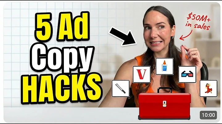 5 EASY ad copywriting hacks for non-copywriters (write WINNING ADS)