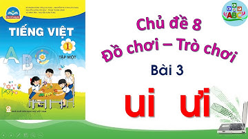 Tiếng Việt 1 Bài ui ưi Chủ đề 8 Chân trời sáng tạo