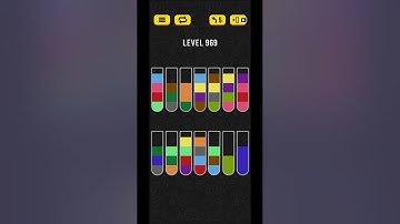 Water sort puzzle level 969