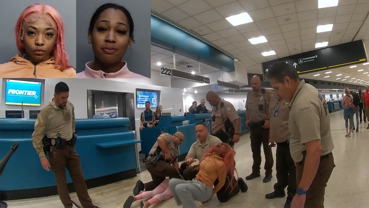 Racist Angry Women Attack Frontier Agent