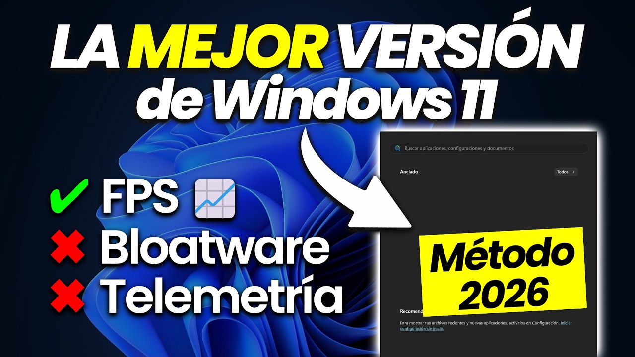 Cómo Instalar y Optimizar Windows 11 en 2026 (Guía Definitiva Paso a ...