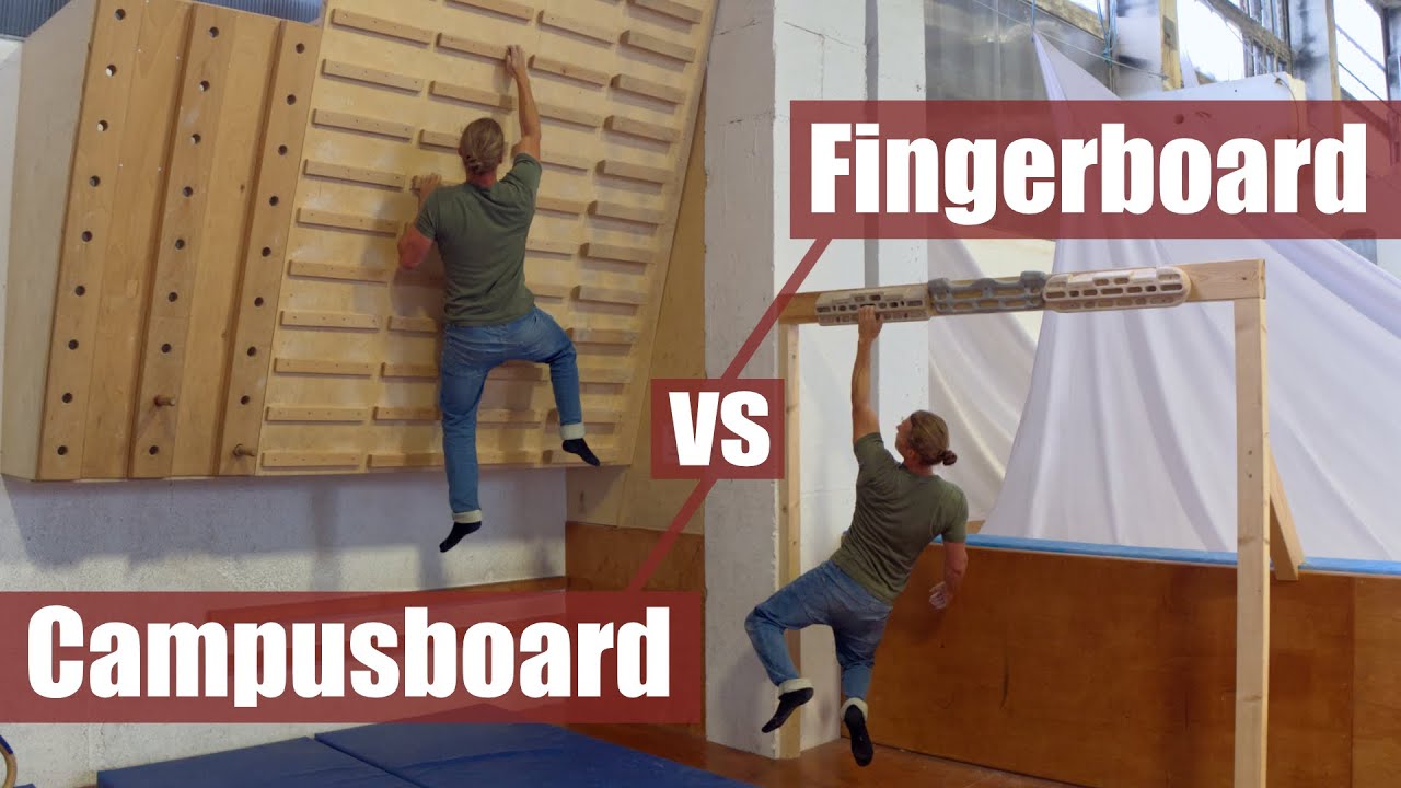 Campusboard vs Griffbrett: Das musst du vor dem Training wissen