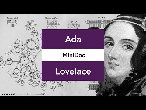 Ada Lovelace - 세계 최초의 컴퓨터 프로그래머