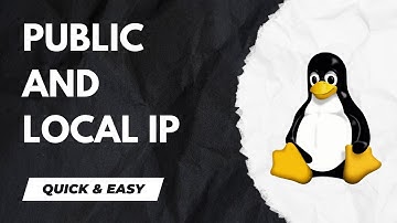 How to FIND Your PUBLIC and LOCAL IP Addresses Quickly in Linux (Ubuntu) Kali Linux