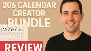 2026 Calendar Creator Bundle - 50 Editable Desk Templates review 