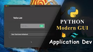 Modern Application GUI - Python || Software Development