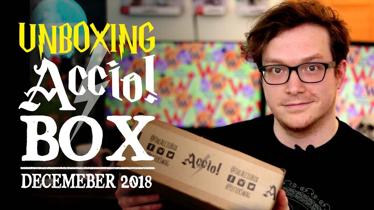 Accio! Box Unboxing - Hufflepuff, December 2018!