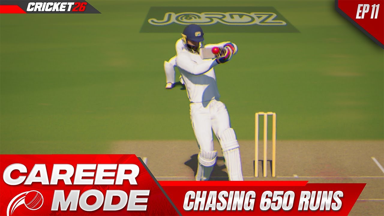 Can I CHASE 650 RUNS In Cricket 26 My Career Mode #11