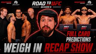 Road to UFC Shanghai Predictions & Betting Breakdown | Weigh In Recap Show