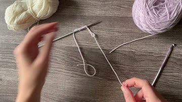 Knitting a Provisional Cast-On (With a Crochet Hook)