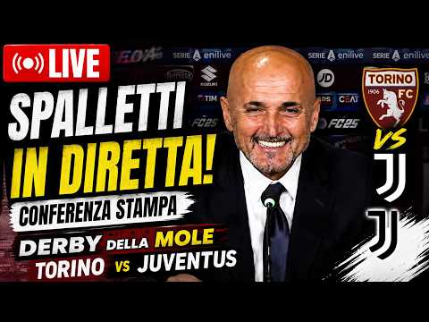 Video LIVE Spalletti | Conferenza Stampa PRE Torino-Juventus (Diretta)