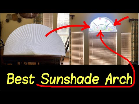 ✅best-window-arch-shade-|-sun-light-filtering-shade-privacy-arch-fabric-for-half-round-windows
