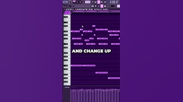 How To Make Hard Trap Melodies Super Easily #producer #flstudio