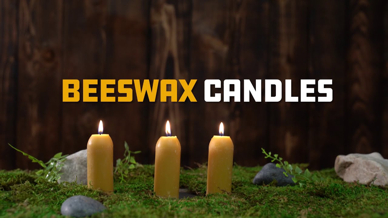 UCO 12-Hour Beeswax Candles - 3 count