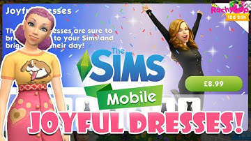 The Sims Mobile JOYFUL DRESSES! [Pack overview]