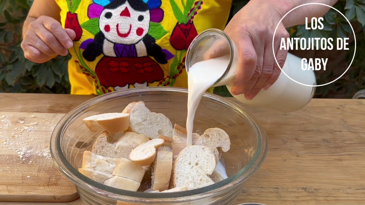 Budin de pan con queso philadelphia