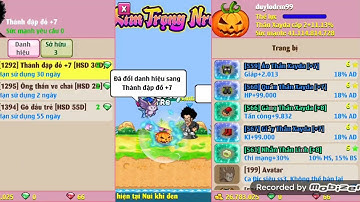 Ngọc Rồng Online - Đập Sét Đồ Cấp 7 Lấy Hào Quang Rực Rỡ  & Danh Hiệu Thánh Đập Đồ +7 