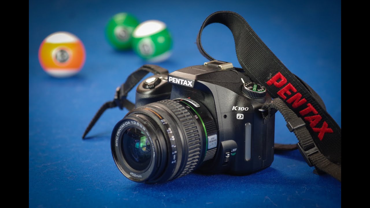 Pentax K100D 6mp DSLR camera review 2020 YouTube