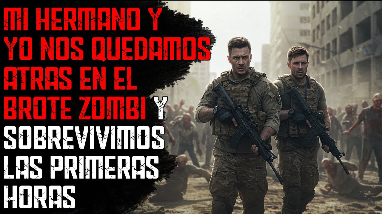 Mi hermano y yo nos quedamos atrás en el Brote Zombi y sobrevivimos las primeras horas