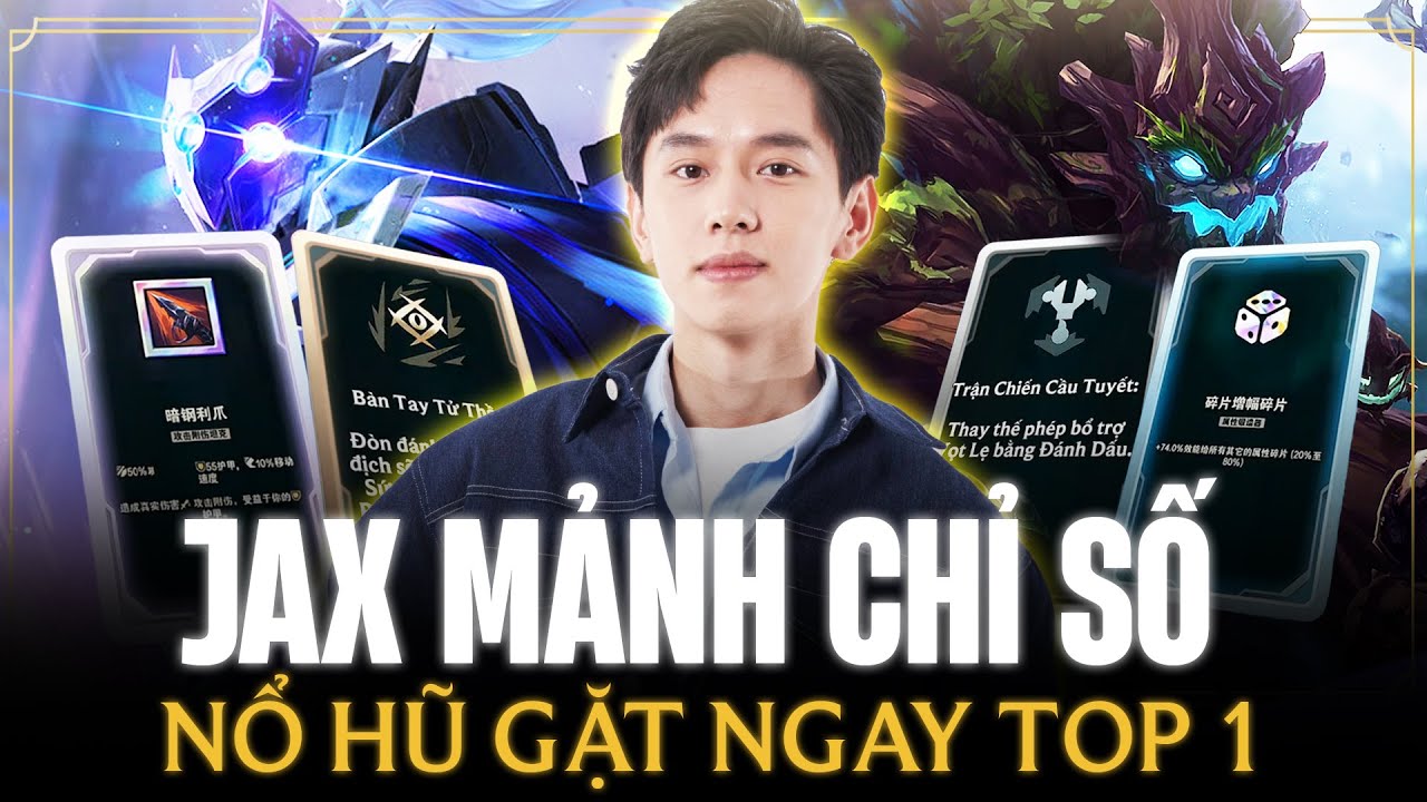 nhà cái đá gà sv388 XiaoChaoMeng Và Con Jax Mảnh Chỉ Số Nổ Hũ Cực Trễ Nhưng Vẫn Gặt Nhẹ Top 1 Cùng Cường Giả Maokai