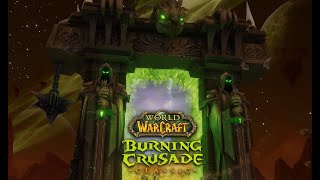 кач с нуля Пламегор Дреней шаман за Альянс World of Warcraft: The Burning Crusade Classic #19
